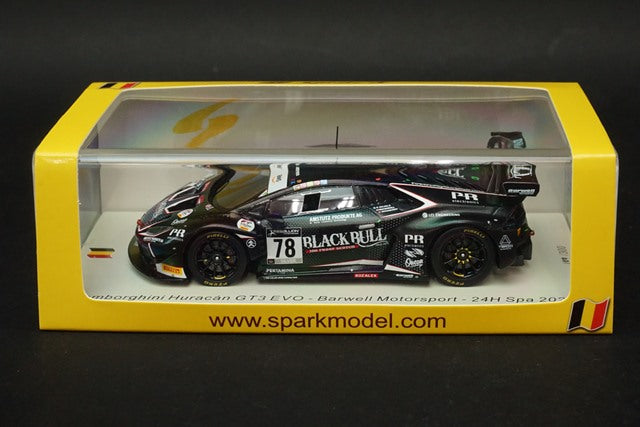 1:43 SPARK SB394 Lamborghini Huracan GT3 EVO Bawell Motorsport SPA 24h 2020 #78