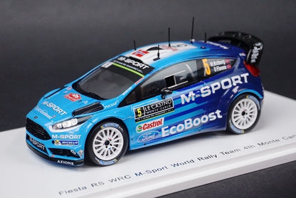 1:43 SPARK S4962 Fiesta RS WRC Monte Carlo M-Sport World Rally Team 2016 #5