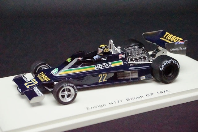 1:43 SPARK S5303 Ensign N177 British GP D.Daily 1978 #22