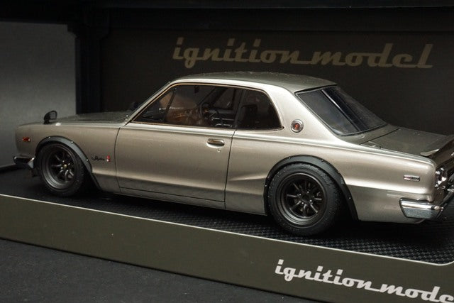 1:18 ignition model IG0040 Nissan Skyline 2000 GT-R (KPGC10) Silver