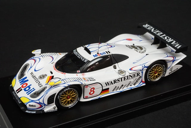 1:43 HPI 8095 Porsche 911 GT1 FIA GT 1998 #8 Mobil1 model cars