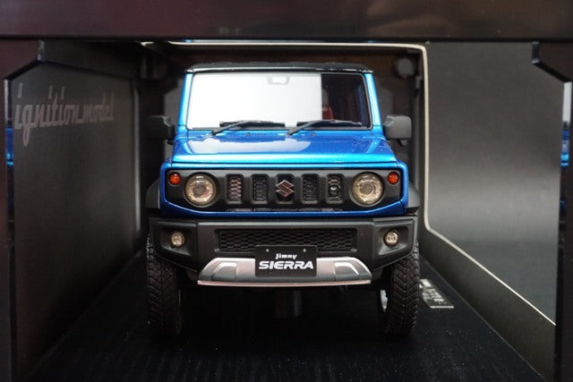 1:18 ignition model IG1706 SUZUKI Jimny SIERRA JC (JB74W) Brisk Blue Metallic/Black Lift Up