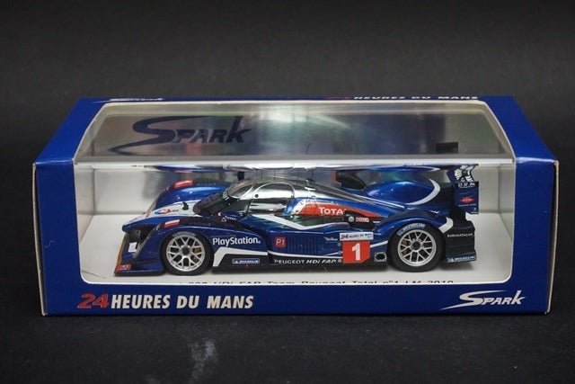 1:43 SPARK S1291 Peugeot 908 HDi FAP Team Peugeot Total Le Mans 2010 #1