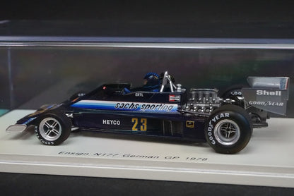 1:43 SPARK S4814 Ensign N177 German GP H.Ertl 1978 #23