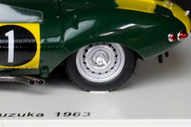 1:43 SPARK SJ017 Jaguar D Suzuka 1963 #1