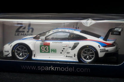 1:43 SPARK S7938 Porsche 911 RSR-Porsche-GT Team 3rd LMGTE Pro class LM 24h 2019