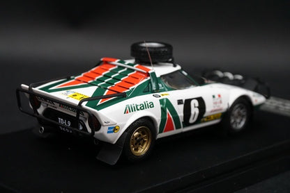 1:43 HPI 8236 Lancia Stratos HF Safari 1976 #6 S.Munari/S.Maiga