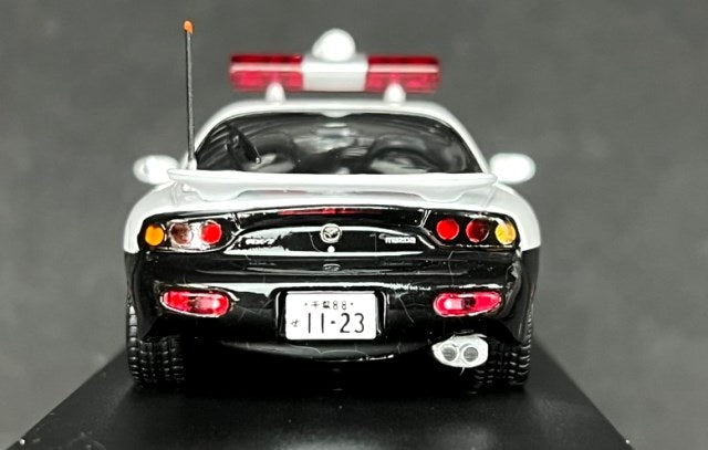 1:43 RAI'S H7439805 Mazda RX-7 Type RS 1998 Chiba Prefectural Police Highway Traffic Police Unit