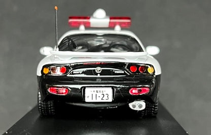 1:43 RAI'S H7439805 Mazda RX-7 Type RS 1998 Chiba Prefectural Police Highway Traffic Police Unit