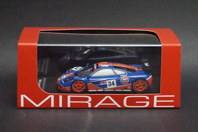 1:43 HPI 8263 MIRAGE McLaren F1 GTR Le Mans 1996 #34