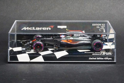 1:43 MINICHAMPS 530164122 McLaren Honda MP4-31 Monaco GP 2016 J.Button