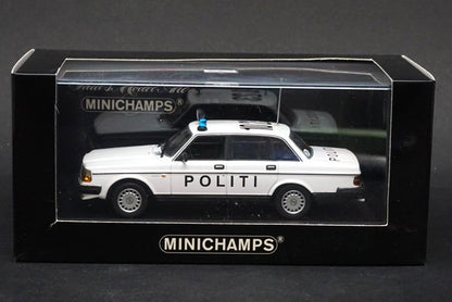 1:43 MINICHAMPS 400171491 Volvo 240 1986 Politi