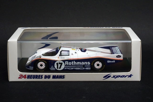 1:43 SPARK 43LM87 Porsche 962C Le Mans LM 1987 Winner #17 D.Bell-H.Stuck-A.Holbert