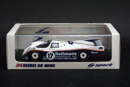 1:43 SPARK 43LM87 Porsche 962C Le Mans LM 1987 Winner #17 D.Bell-H.Stuck-A.Holbert