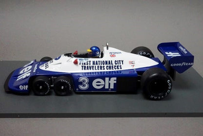 1:18 SPARK 18S472 Tyrrell P34 Brazilian GP 1977 #3 R.Peterson