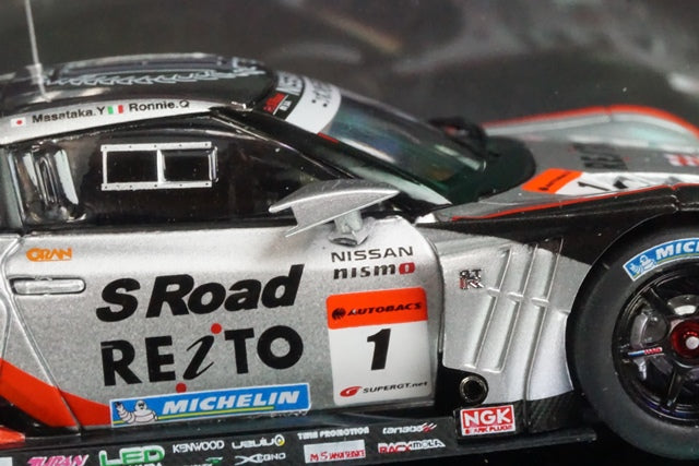 1:43 EBBRO 44897 S Road REITO MOLA GT-R Champion Super GT500 2012 #1 model car