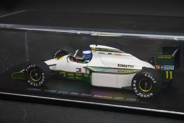 1:43 SPARK S1676 Lotus 102B 5th San Marino GP 1991#11 M.Hakkinen