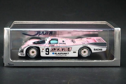 1:43 SPARK S0953 Porsche 962C LM Le Mans 1989 #9 Italiya model car