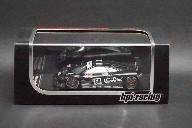 1:43 HPI 8257 McLaren F1 GTR Le Mans Winner 1995#59 Ueno Clinic