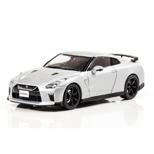 CN431703 CAR-NEL 1:43 Nissan GT-R Track edition engineered by nismo (R35) 2017 (Ultimate Metal Silver)