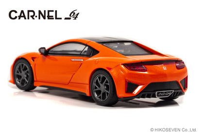 CN640021 CAR-NEL 1:64 Honda  NSX (NC1) 2019 Thermal Orange Pearl