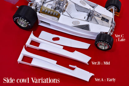 [ Back-order ] Model Factory HIRO K686 1:12 Fulldetail Kit 312T2 Ver.B 1977 Rd.11 German GP #11 N.Lauda / #12 C.Reutemann MFH