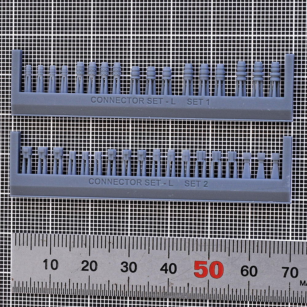 P1164 Model Factory HIRO Connector & Joint Set (L size) Detail Up Parts MFH