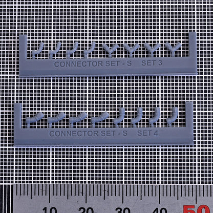 P1165 Model Factory Hiro Connector & Joint Set - Size S Detail Up Parts MFH