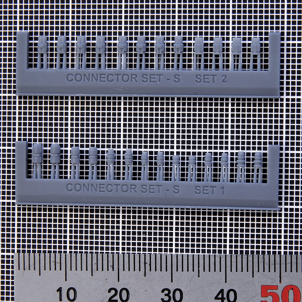 P1165 Model Factory Hiro Connector & Joint Set - Size S Detail Up Parts MFH