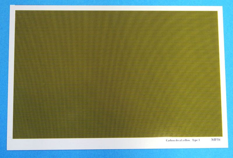 Back-order] Model Factory HIRO P1092 Carbon Decal Yellow [ Kevlar ] T –  Boost Gear - GLOBAL