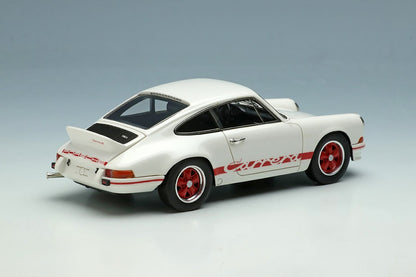 VM009A MakeUp VISION 1:43 Porsche 911 Carrera RS 2.7 1973 White/Red Stripes