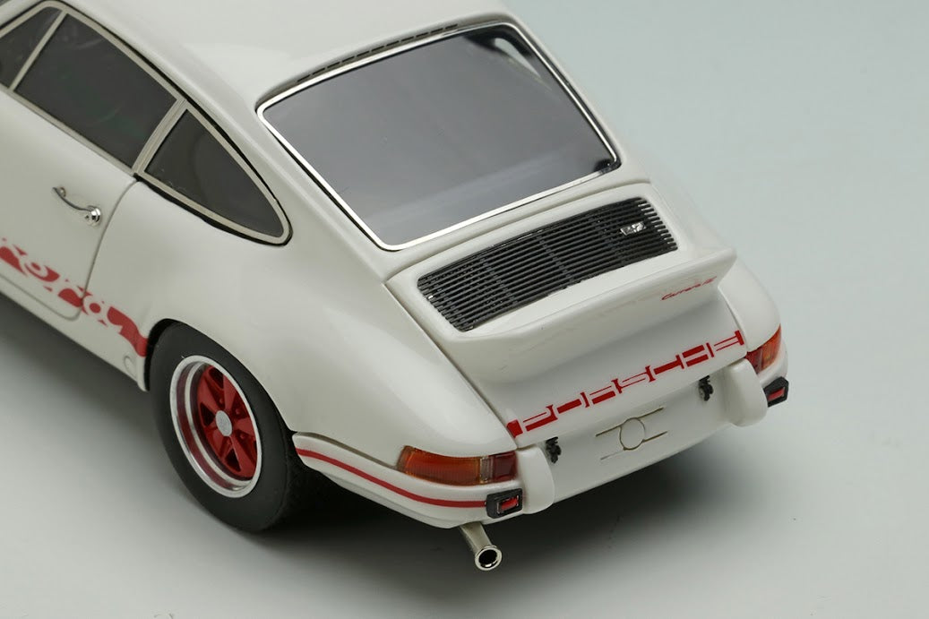 VM009A MakeUp VISION 1:43 Porsche 911 Carrera RS 2.7 1973 White/Red Stripes