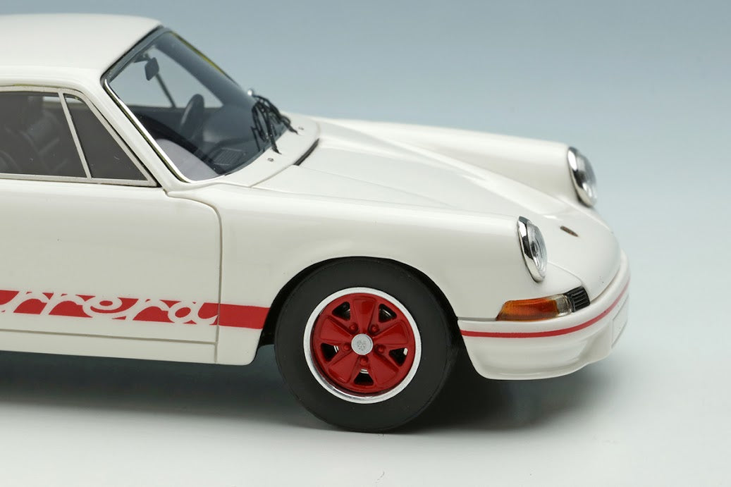 VM009A MakeUp VISION 1:43 Porsche 911 Carrera RS 2.7 1973 White/Red Stripes