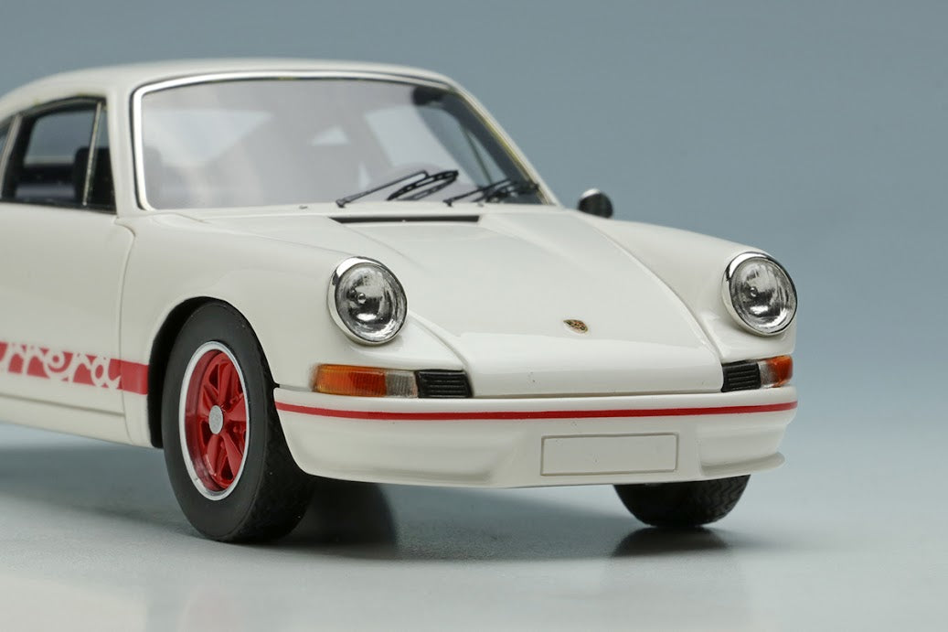 VM009A MakeUp VISION 1:43 Porsche 911 Carrera RS 2.7 1973 White/Red Stripes