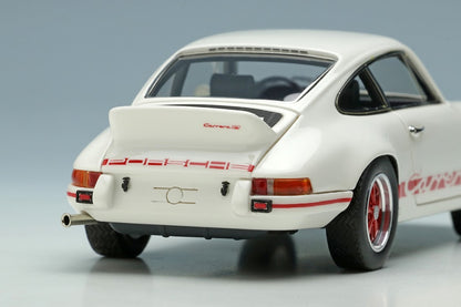 VM009A MakeUp VISION 1:43 Porsche 911 Carrera RS 2.7 1973 White/Red Stripes