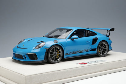 EML060B MakeUp EIDOLON 1:18 Porsche 911 991.2 GT3 RS 2018 Miami Blue