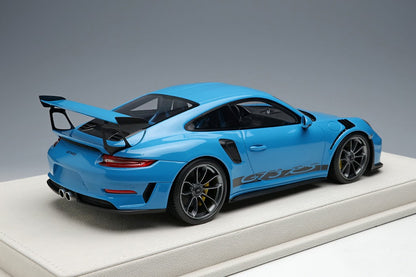 EML060B MakeUp EIDOLON 1:18 Porsche 911 991.2 GT3 RS 2018 Miami Blue