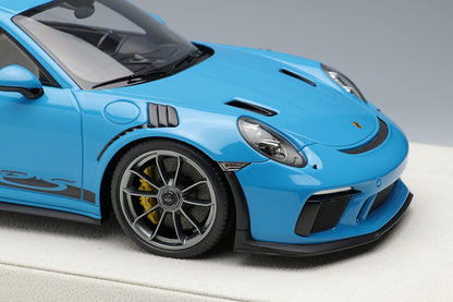 EML060B MakeUp EIDOLON 1:18 Porsche 911 991.2 GT3 RS 2018 Miami Blue