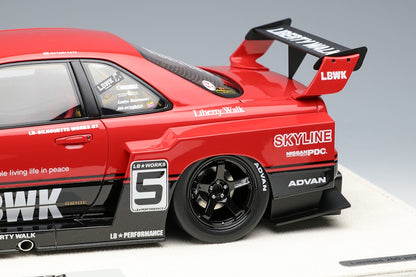 EML047 MakeUp EIDOLON 1:18 Nissan LB-ER34 Super Silhouette Skyline TOKYO AUTO SALON 2020