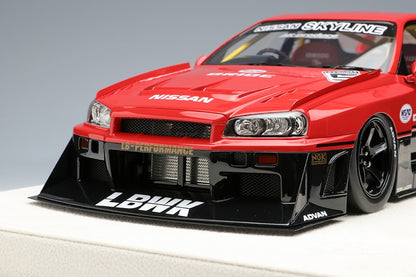 EML047 MakeUp EIDOLON 1:18 Nissan LB-ER34 Super Silhouette Skyline TOKYO AUTO SALON 2020