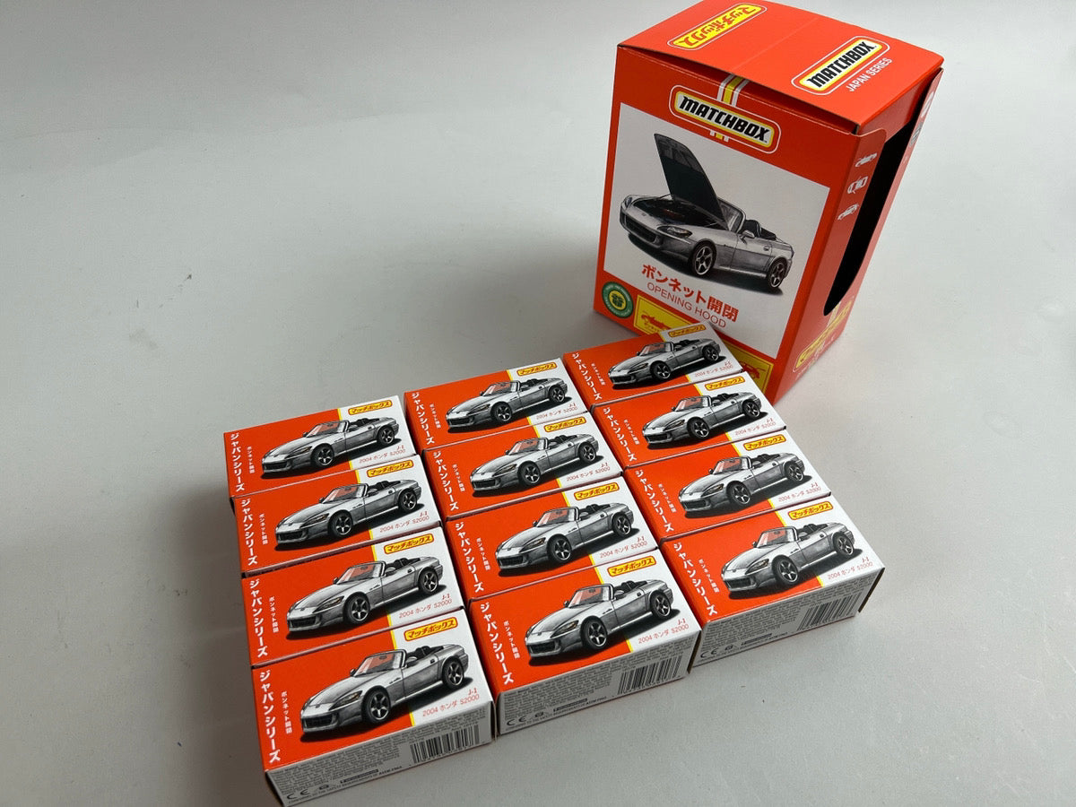 Matchbox Japan Series 2004 Honda S2000 12pcs set 2022 model cars HFF78-986A-A *