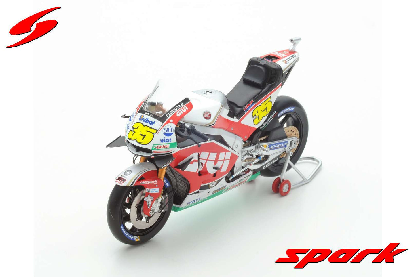 M12013 SPARK 1:12 Honda RC213V #35 LCR Honda Win AustralianGP 2016 Cal Crutchlow Bike