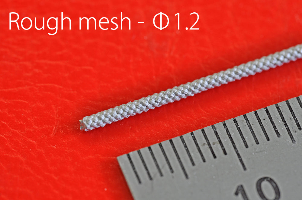 [Back-order] Model Factory HIRO P1167 NEW Metal Mesh Hose [ Rough mesh 1.2mm ] 89mm long x 5 pieces