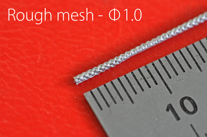 [Back-order] Model Factory HIRO P1168 NEW Metal Mesh Hose [ Rough mesh 1.0mm ] 89mm long x 5 pieces