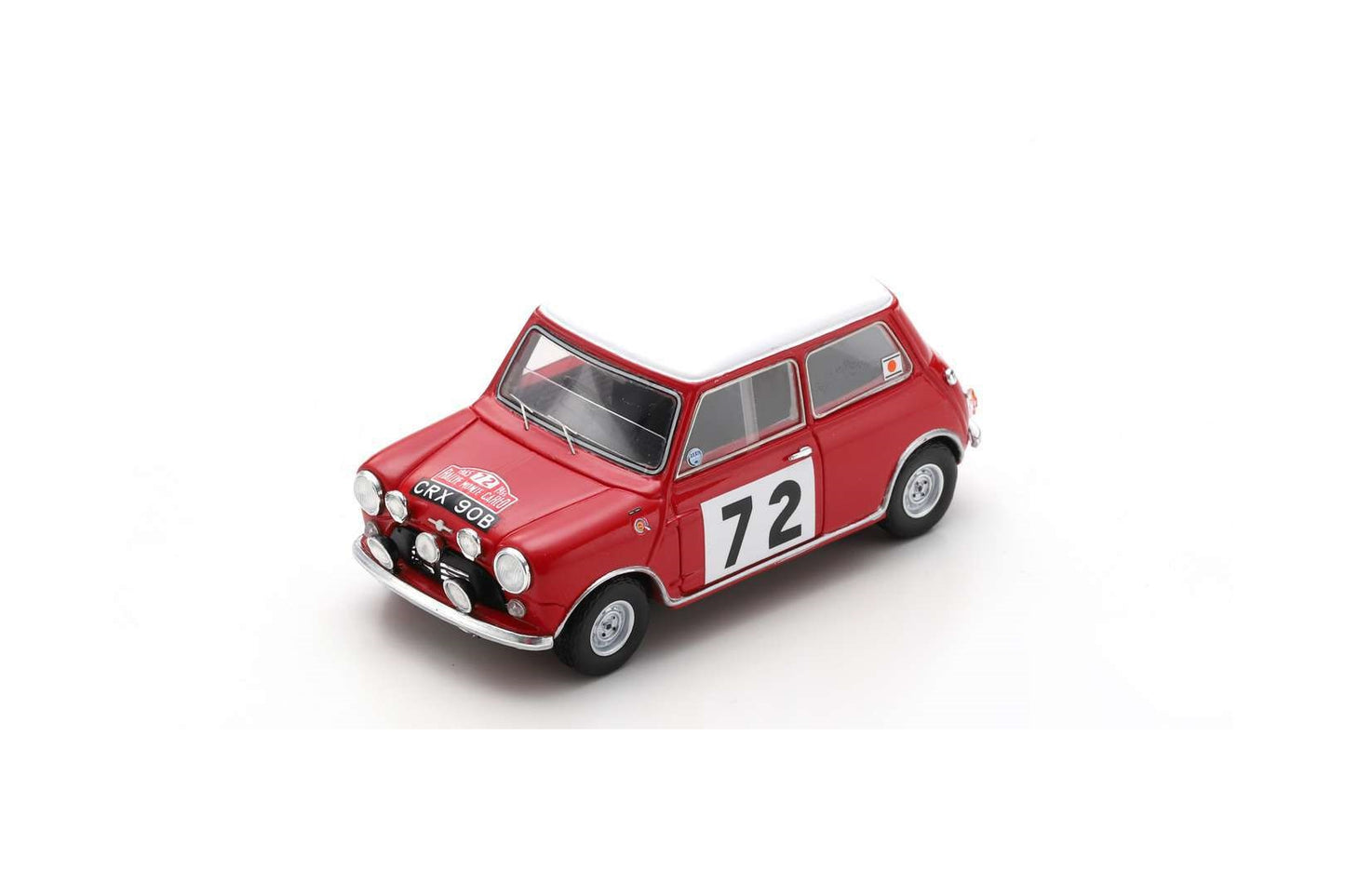 S1194 SPARK 1:43 MINI BMC Cooper S #72 Rally Monte Carlo 1965