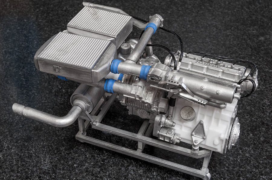 [ Back-order ] Model Factory HIRO KE015 1:12 Engine Kit Delta S4 Engine