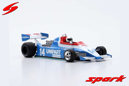 S5305 SPARK 1:43 Ensign N180 #14 Belgium GP 1980 Tiff Needell model cars