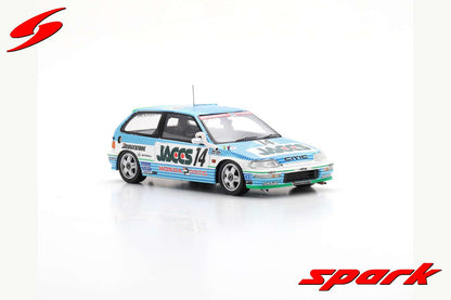 S5463 SPARK 1:43 Honda Civic EF9 #14 JTC Rd4 Sendai Hi-Land 1991 model car