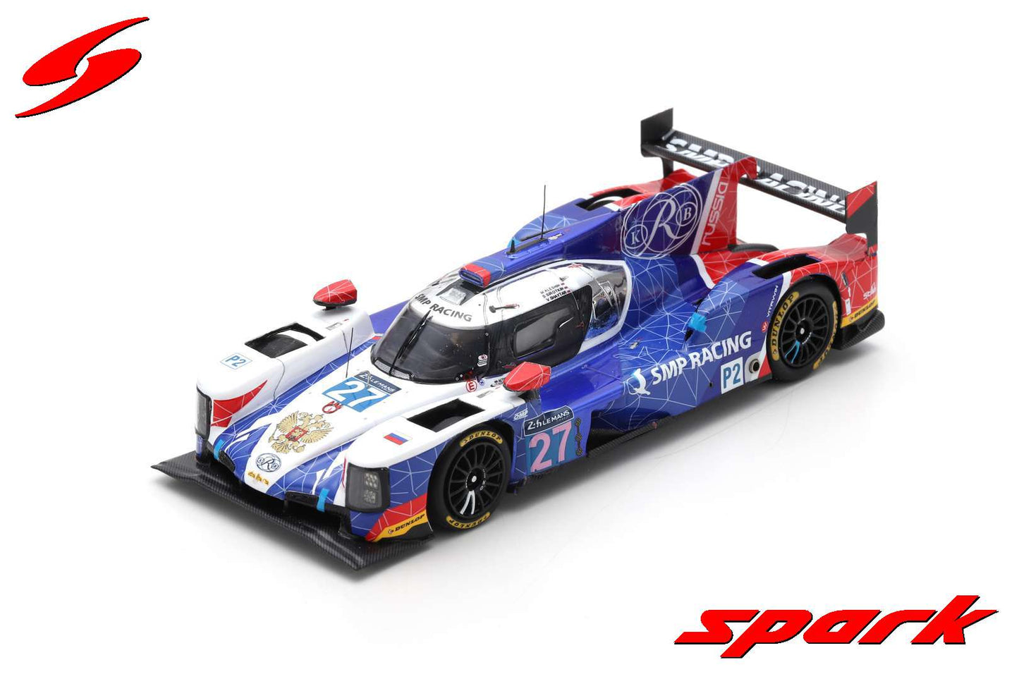 S5814 SPARK 1:43 Dallara P217 Gibson #27 LM 2017 SMP Racing Spanish GP