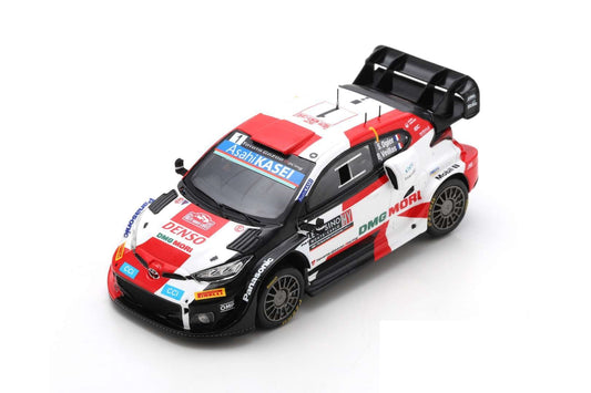 S6690 SPARK 1:43 Toyota GR Yaris Rally1 #1 Gazoo Racing WRT 2nd Rally Monte Carlo 2022 Sebastien Ogier - Benjamin Veillas